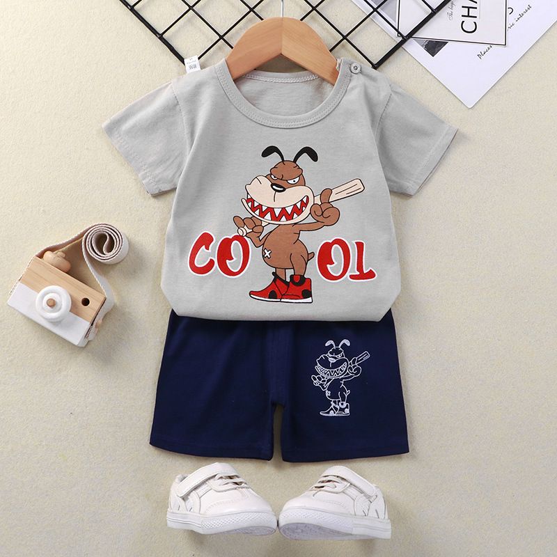 Setelan bayi newborn sampai 2 tahun import baju bayi setelan anak Motif karakter