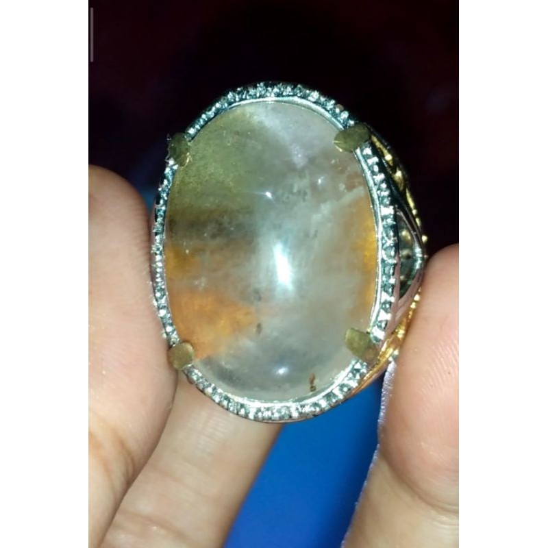 Cincin Kecubung karang big size code H5088
