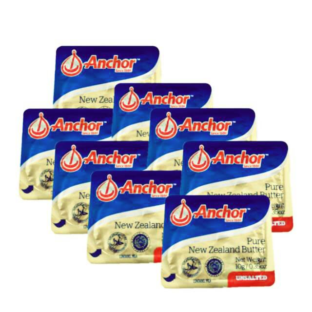 

ANCHOR UNSALTED BUTTER HARGA /5PSC @ 7gr