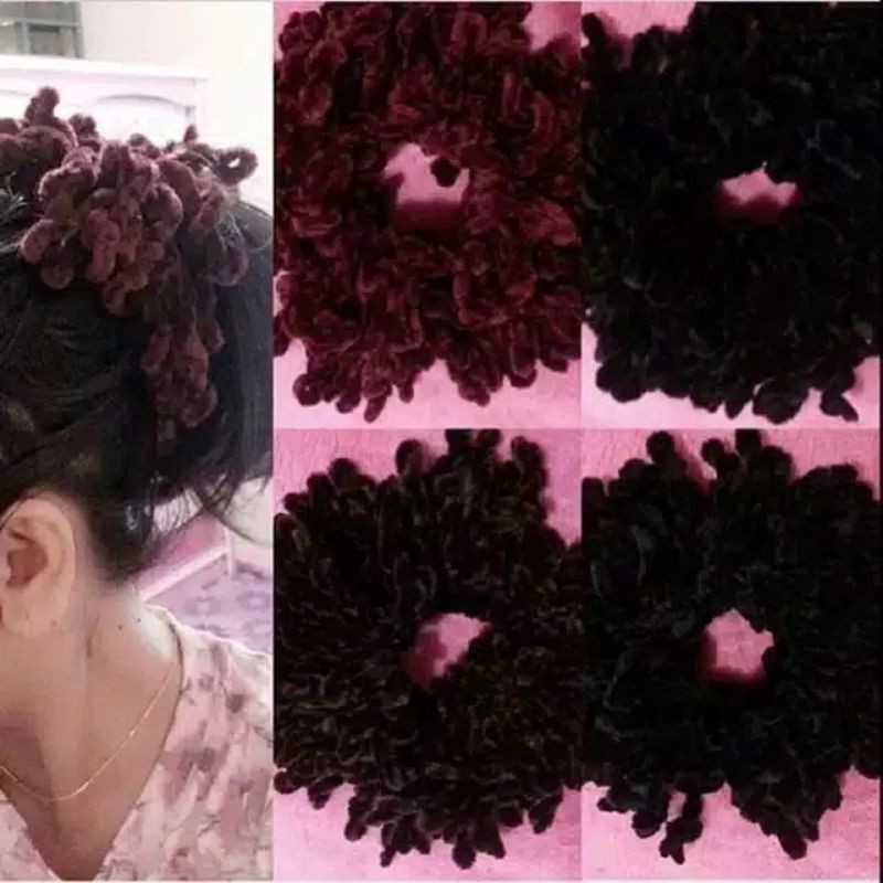 IKAT RAMBUT UBUR- UBUR / IKAT RAMBUT CENDOL-1