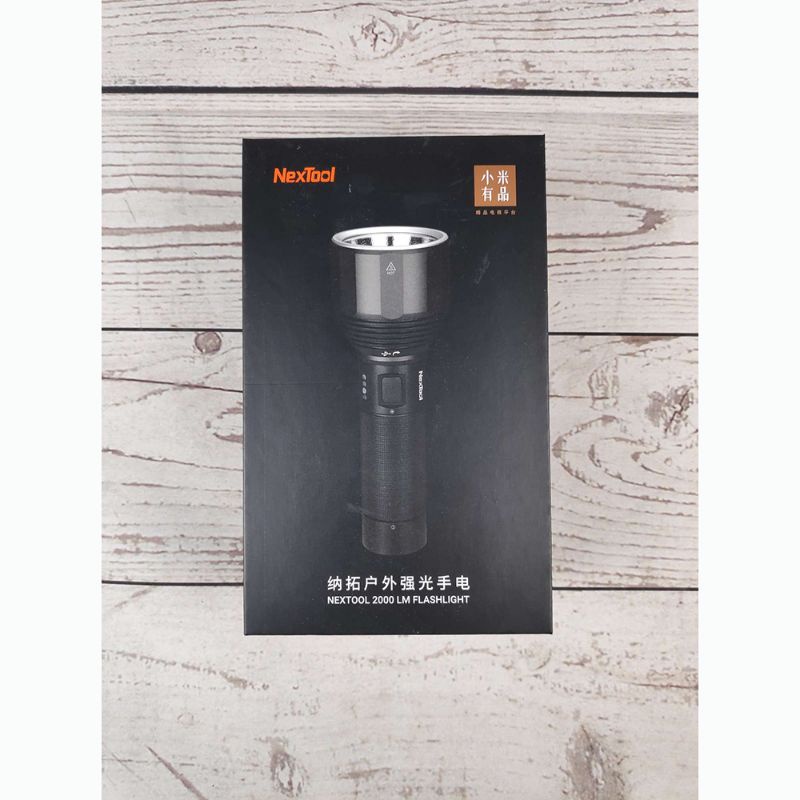 NexTool Senter LED USB Rechargeable 2000 Lumens