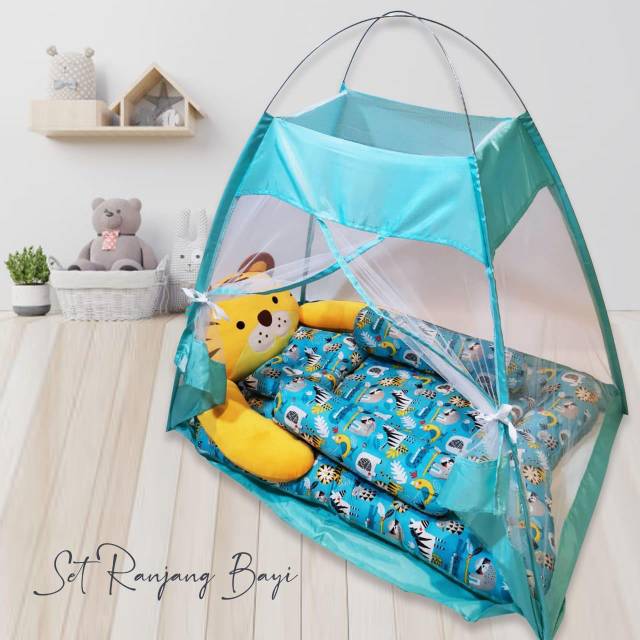 Kasur set kelambu baby