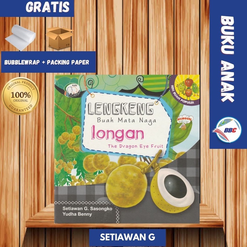 Jual BUKU CERITA ANAK LENGKENG BUAH MATA NAGA | Shopee Indonesia