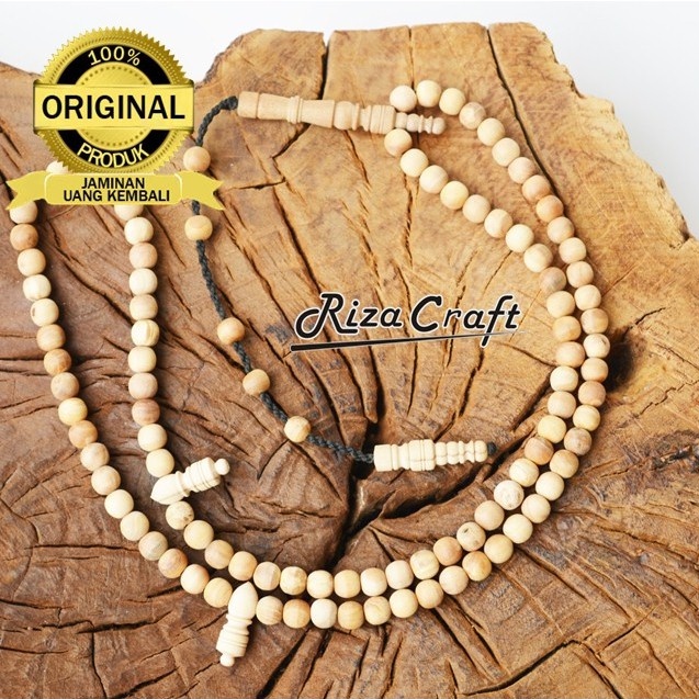 Tasbih Kayu Galih Cendana Kupang NTT Asli Wangi Terbaik 99 Butir