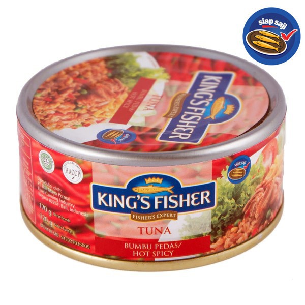 

King's Fisher Tuna Bumbu Pedas / Hot Spicy 170 gr