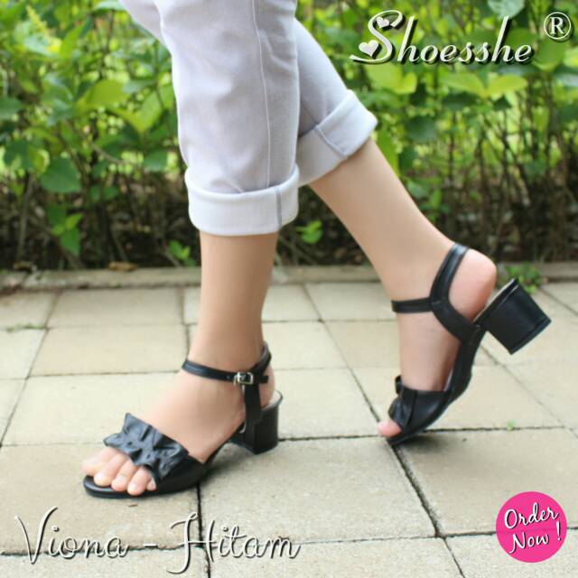 Fsb - VIONA Sandal Heels Wanita Shoesshe