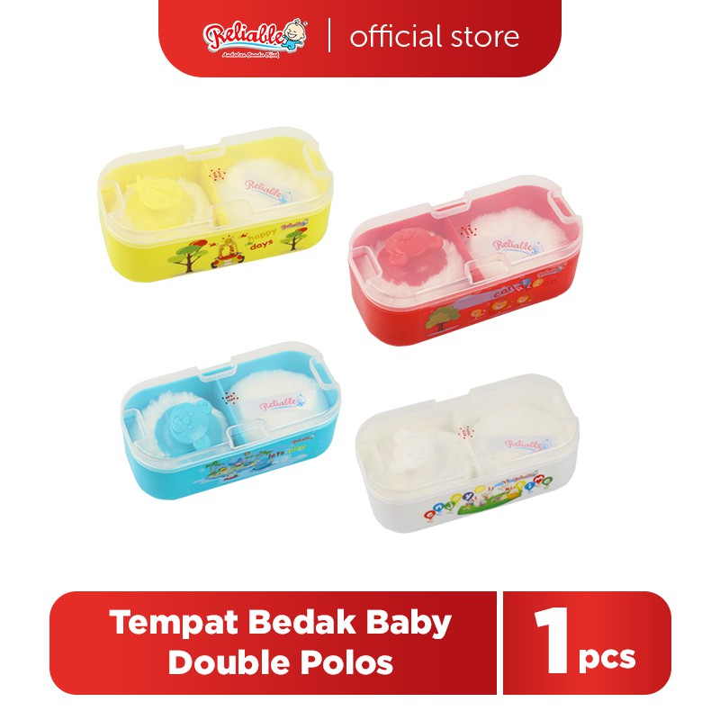 Reliable Tempat Bedak Double Polos RTB-200