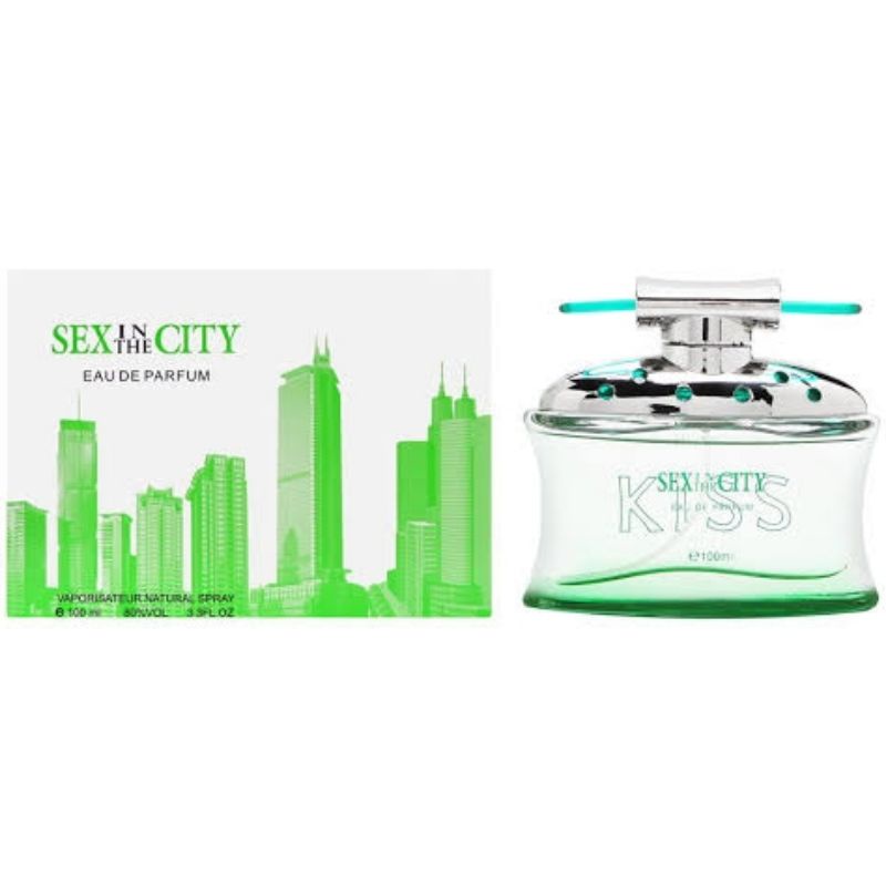 SEX IN THE CITY SEXY KISS EAU DE PARFUM VAPORISATEUR NATURAL SPRAY 100 ML PENGHARUM BADAN