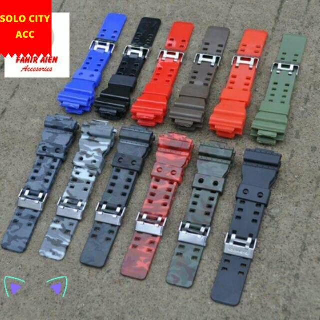 STRAP TALI JAM TANGAN CASIO G-SHOCK GR8900 G8900 RUBBER TALIJAM GSHOCK GR 8900 G 8900