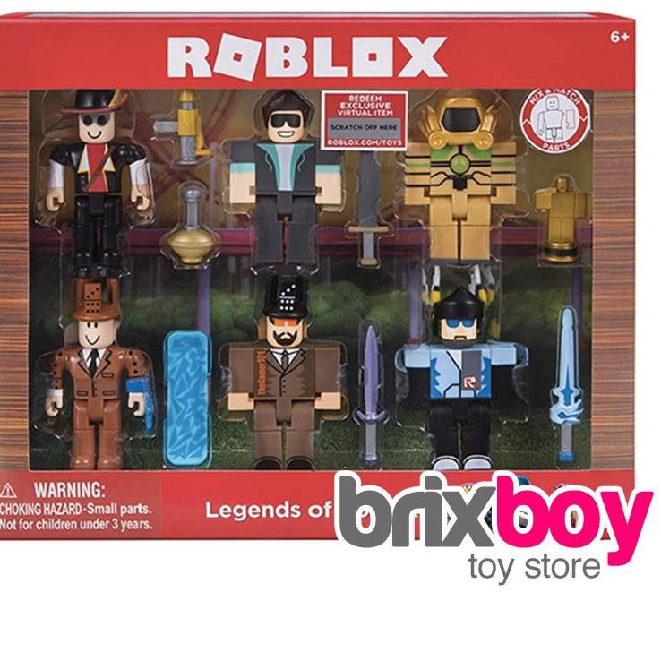 Roblox Legends Of Roblox Six Figure Pack Action Figures - roblox trash dominus