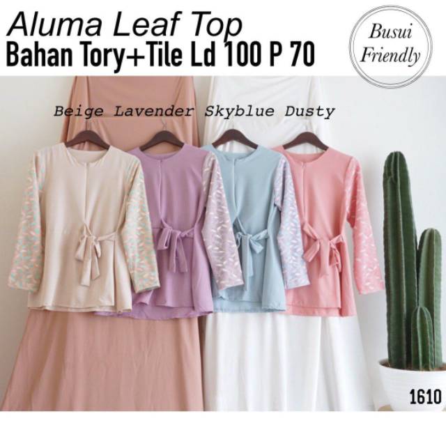 Aluma Leaf Top (Busui)