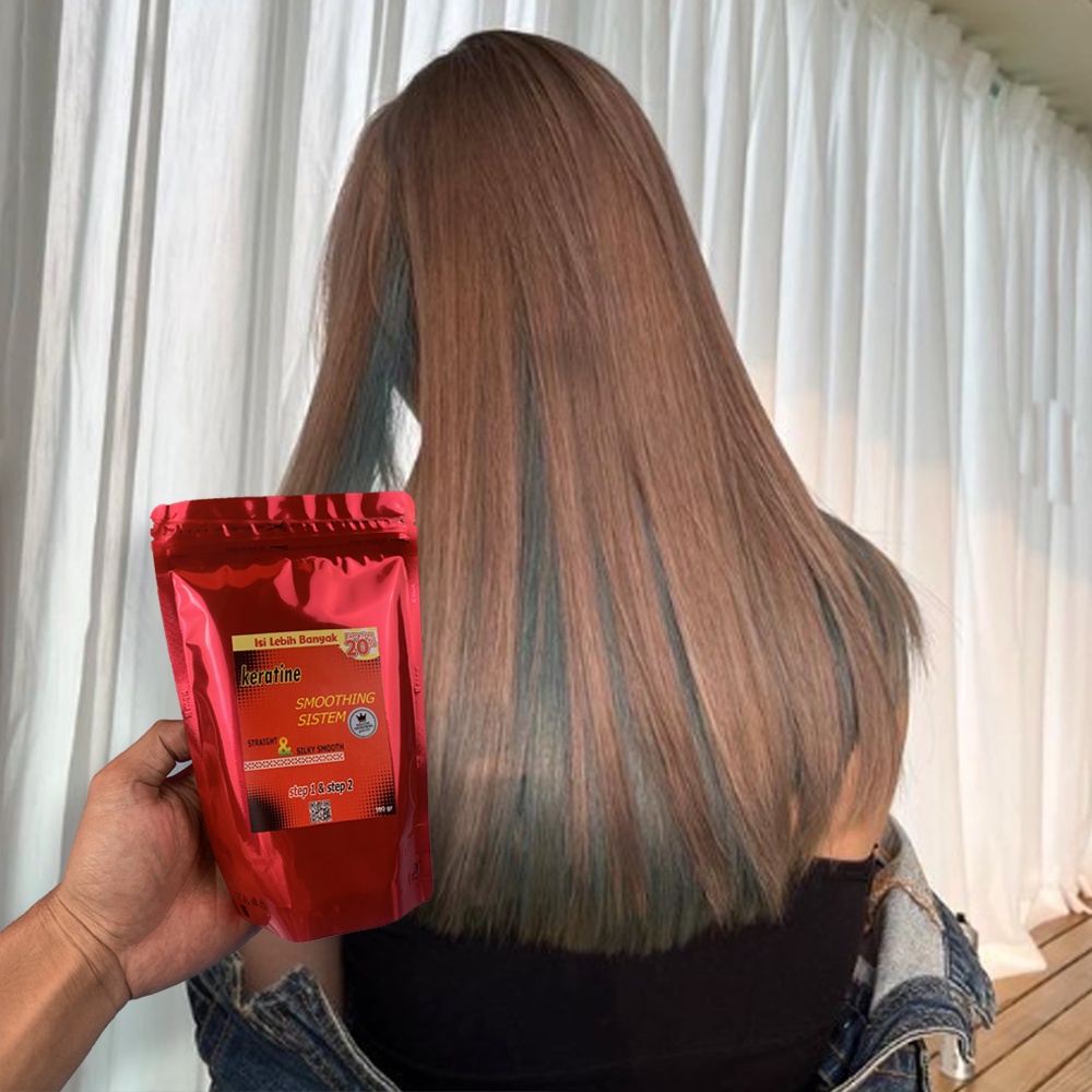 Keratin Smoothing System Pelurus Rambut Permanen Terbaik | Pelurus Rambut Pria Super Straightening |