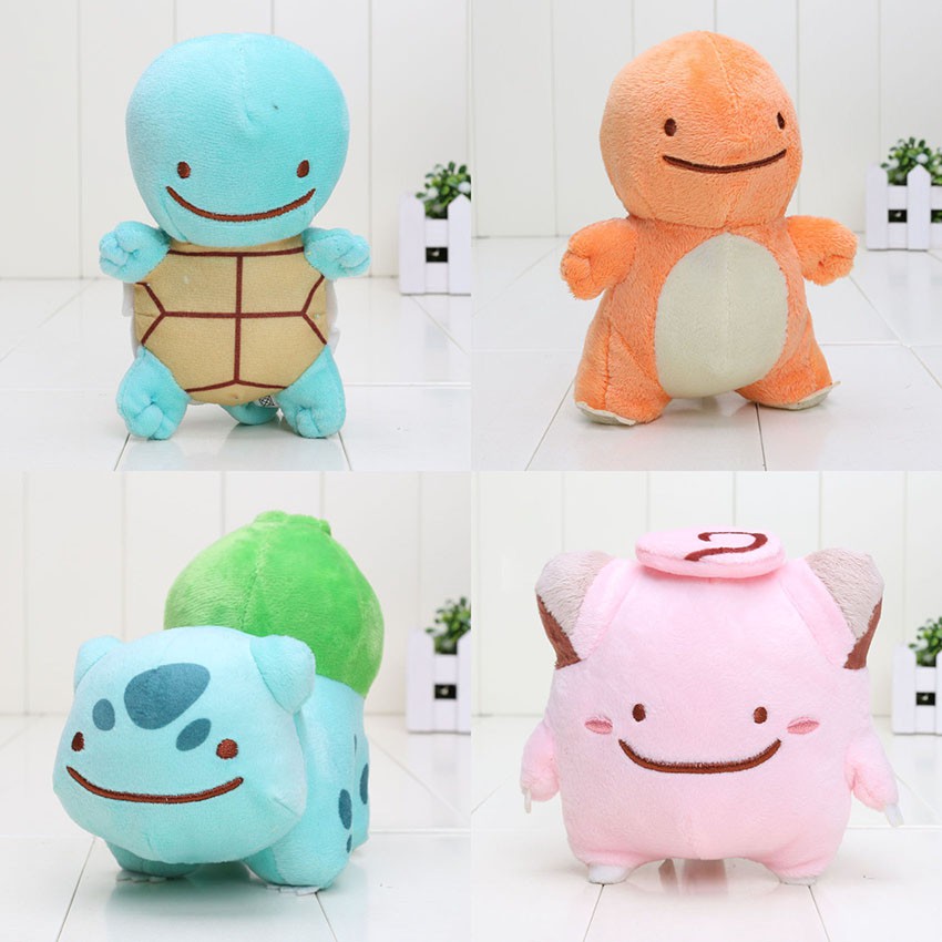 Boneka Pokemon Ditto Cosplay Pokemon Go Doll Bulbasaur Clefairy