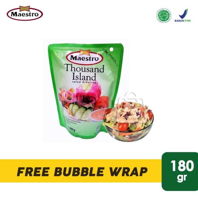 

((((()paling dicari] Maestro Thousand Island ( Pouch 180 gr)