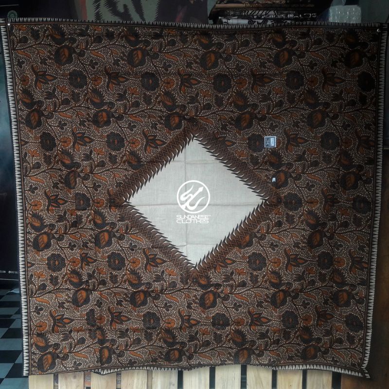 Kain Iket Sunda Segi Empat Batik - ILSC06