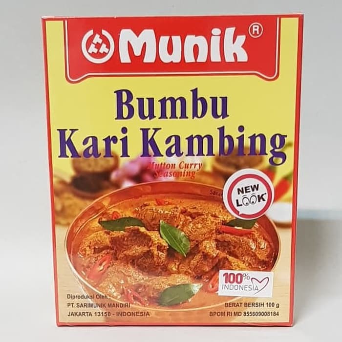 

Munik Bumbu Kari Kambing 100 gr