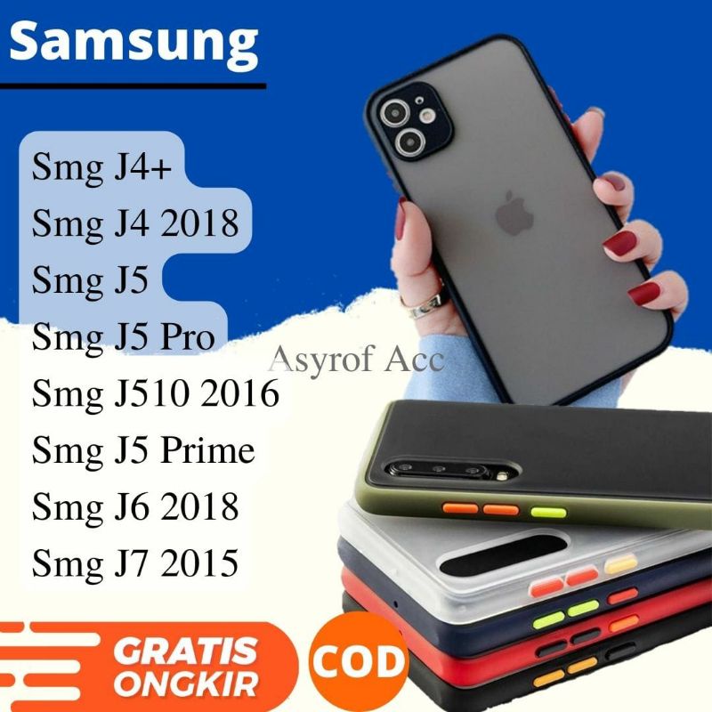 Silikon / Case aero All Type Samsung J4+/J4 2018/J5/J5 Pro/J510 2016/J5 Prime/J6 2018/J7 2015