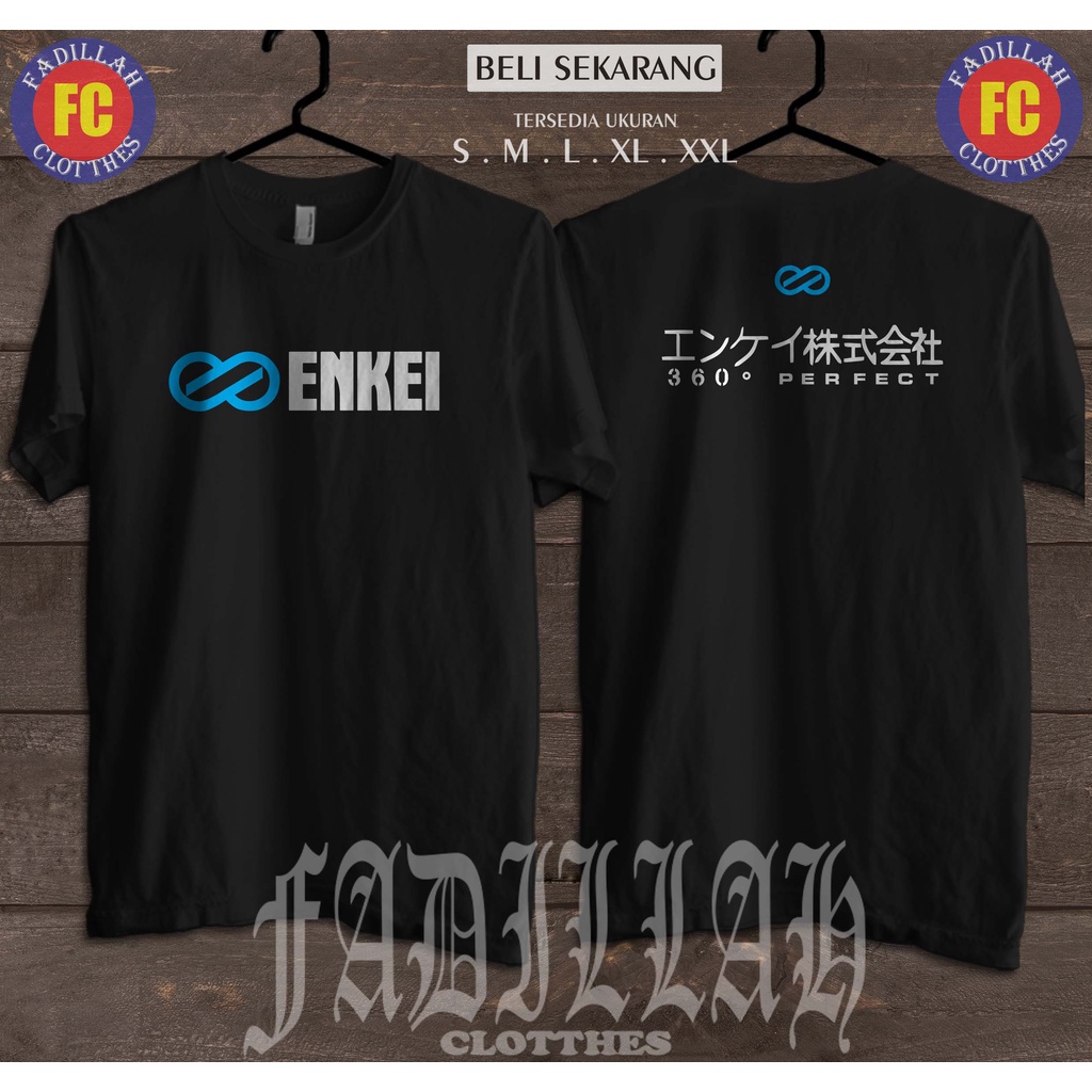 Kaos Baju Velg Enkei Japan Kaos Otomotif