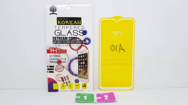 KOREAN Tempered Glass Samsung A10 6.2&quot; FULL SCREEN Guard Samsung Galaxy A105 TG 5D 9D 11D SamsungA10