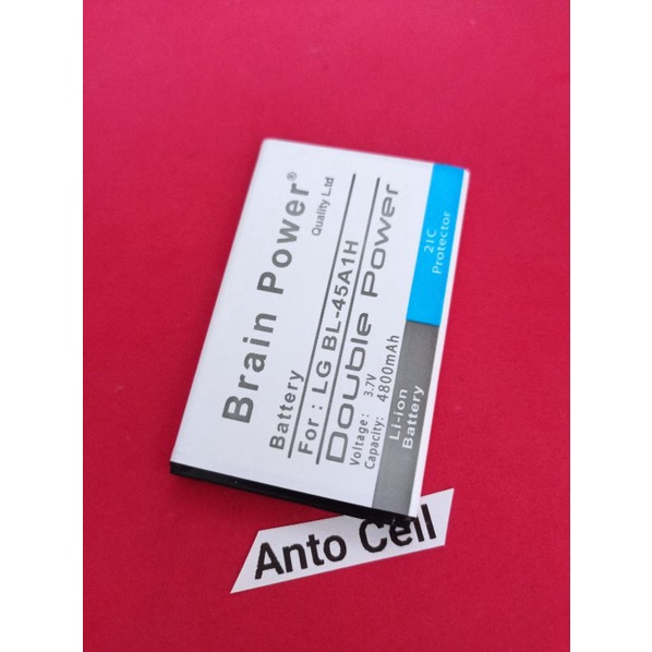 Baterai batre LG K10 2016 BL-45A1H double power