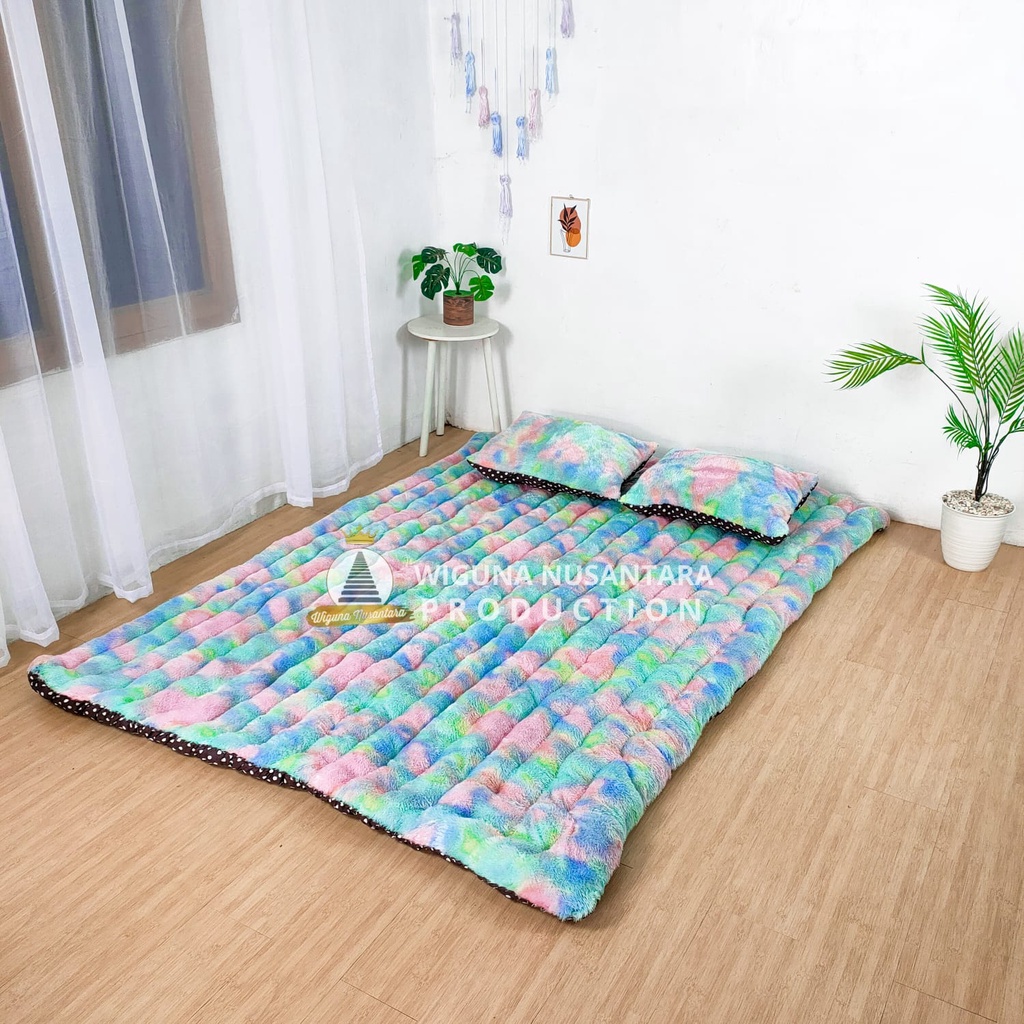 Kasur Gender Bulu Rasfur Rainbow 170 x 200 x 10cm