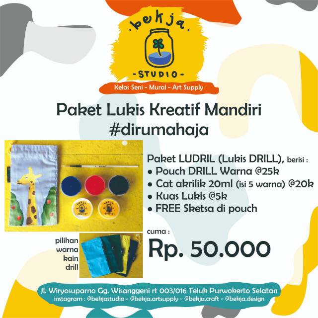 

Paket Lukis (Pouch Drill)