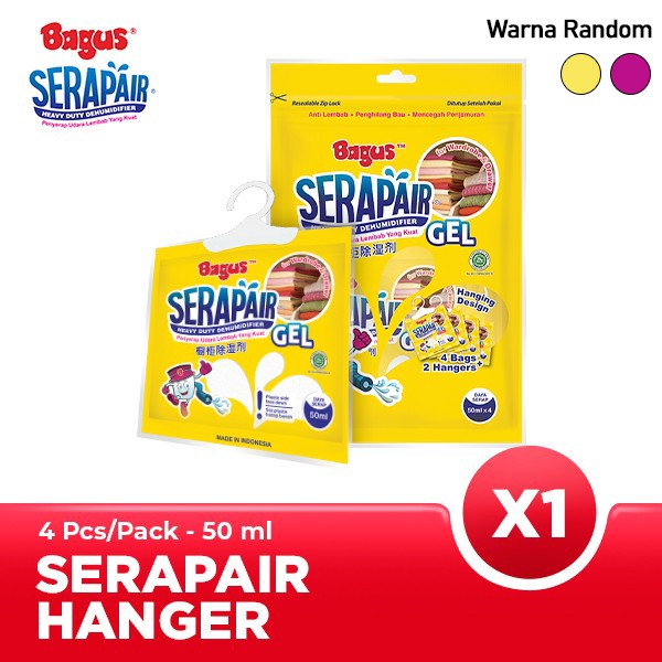 Bagus Serapair Hanger serap air 50 ml x 4 pcs W-20412