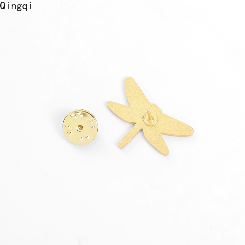 Bros Pin Enamel Bentuk Matahari Bulan Capung Day and Night Serangga Gaya Gothic Punk Untuk Hadiah Teman