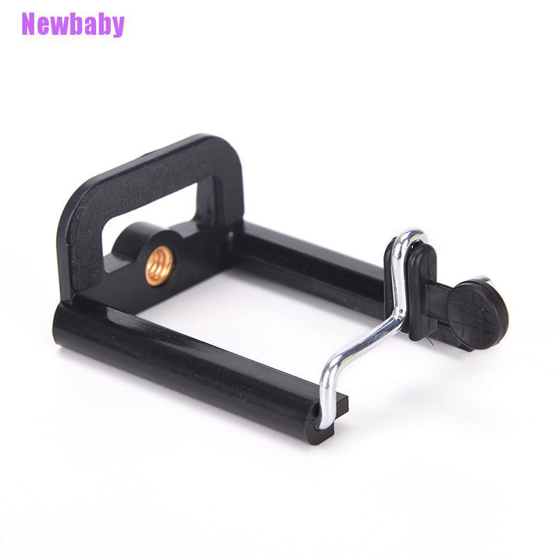 (Newbaby) Klip Holder Hp Untuk Tripod / Monopod