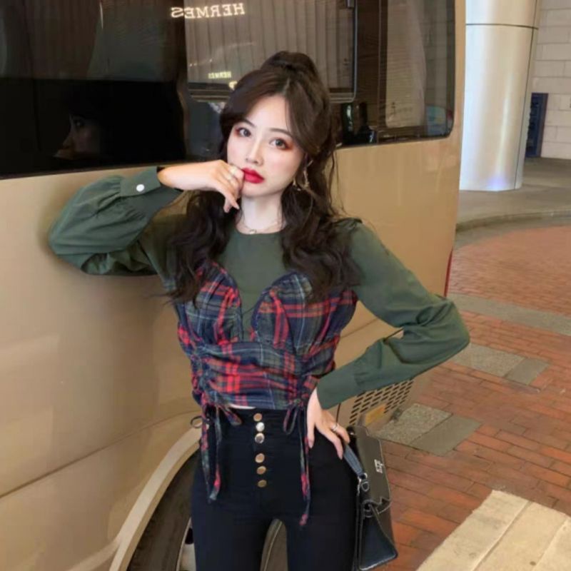 MDLV ~ 8486 MAYUKO ADJUSTABLE DRAWSTRING TEE