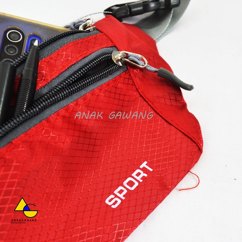 Tas Waistbag Runing Cadeira Anakgawang