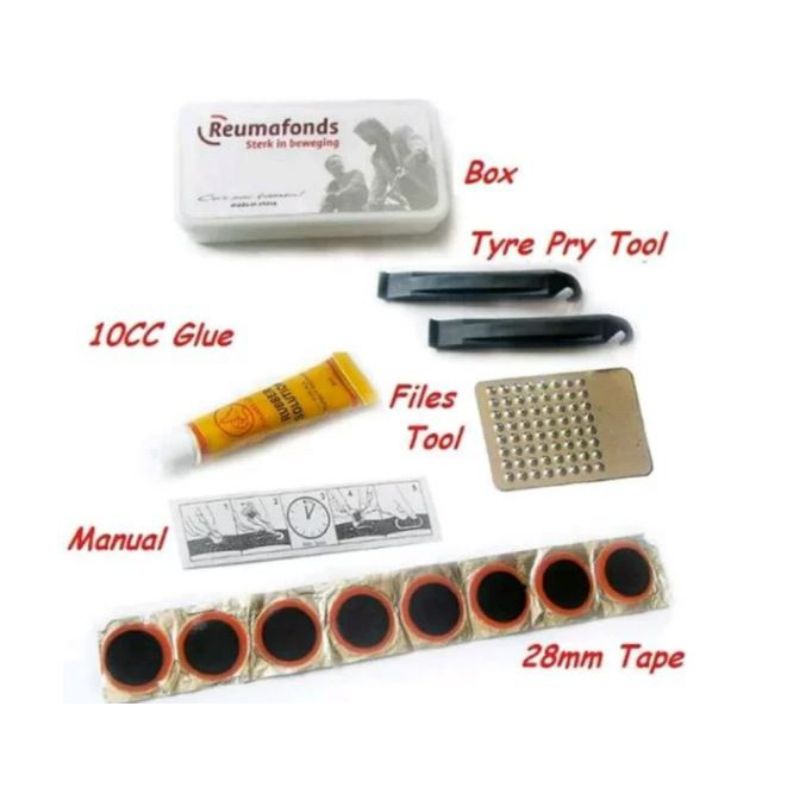 alat tambal ban praktis sepeda motor ban dalam portable