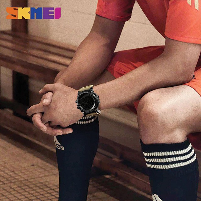SKMEI 1384 ORIGINAL Jam Tangan Pria  SKMEI Digital LED