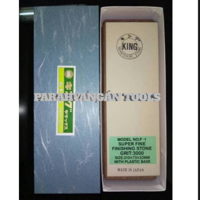 Batu asah pisau golok grade 3000 batu king stone grade  3000 original madein Japan