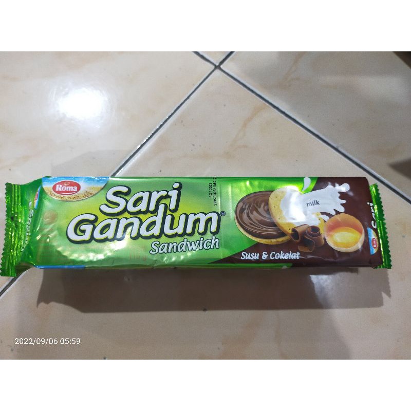 ROMA SARI GANDUM SANDWICH 115GR