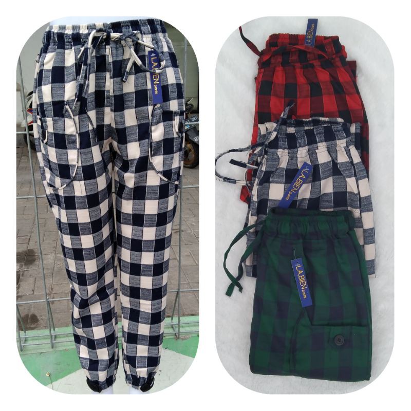 CELANA JOGER TERBARU BAHAN SEMI WOOL