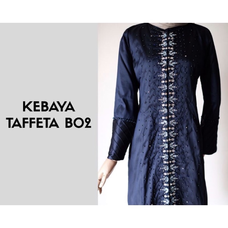 KEBAYA TUNIK TAFFETA PAYET MUTIARA // KEBAYA TAFFETA MODERN