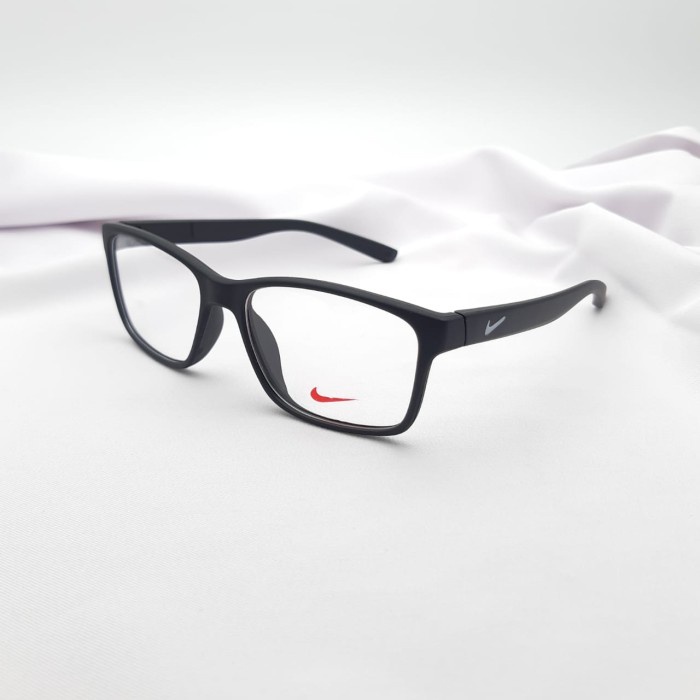 promo frame kacamata pria Nike 7091 black