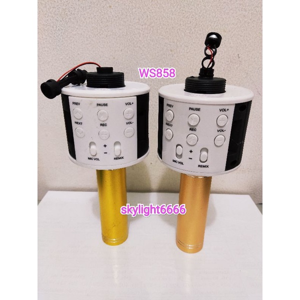 Modul Mp3 Bluetooth Mic WS858 + Body Returan/Rusak