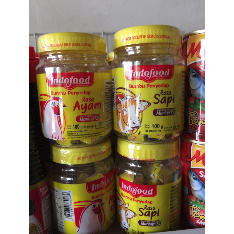 

Bumbu penyedap indofood blok/ Maggie blok
