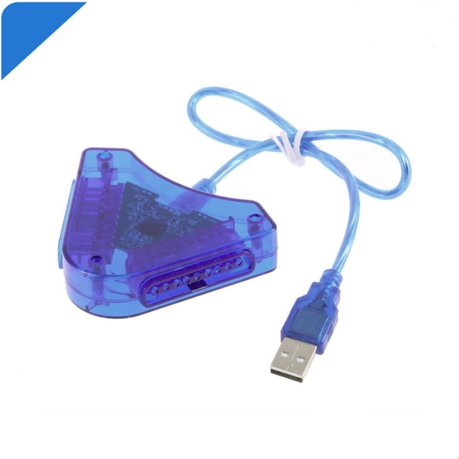 CONVERTER KONVERTER USB 2 SLOT STIK STICK PS2 KE PS3 / PC DOUBLE