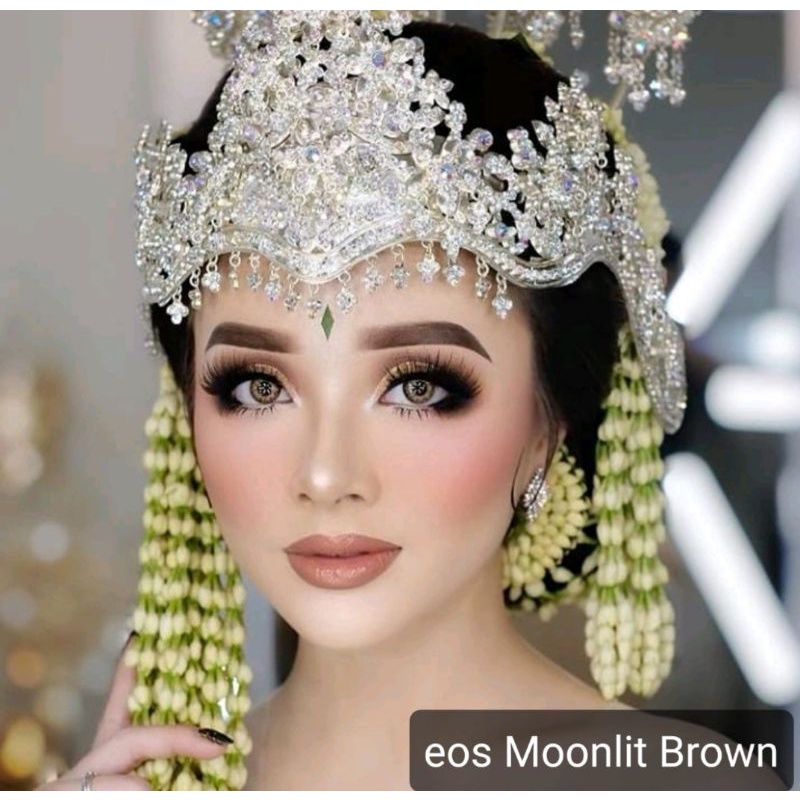 softlens Eos Moonlit Gray Abu Normal Minus s.d -8.00 Original made in Korea