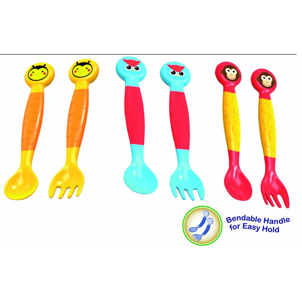 Baby Safe SK003 Spoon &amp; Fork