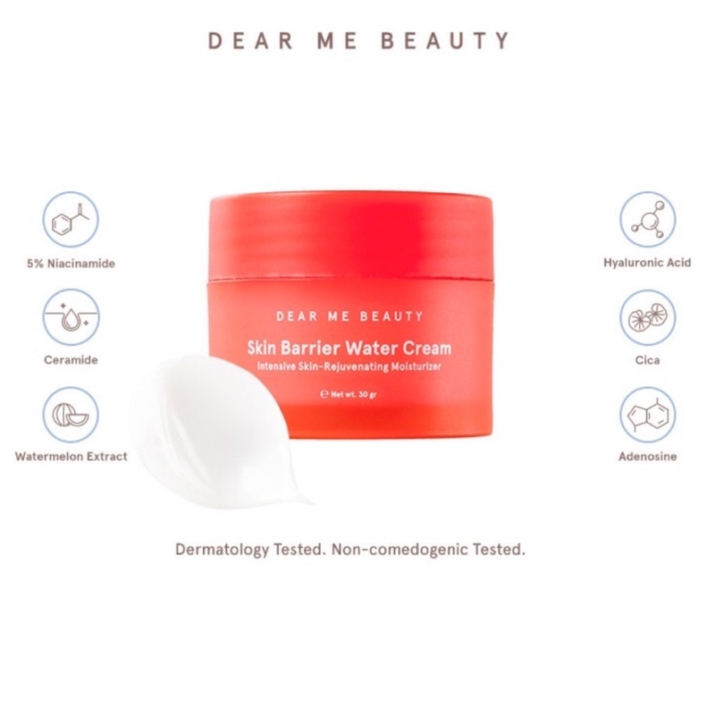 Dear Me Beauty Skincare - Skin Barrier Water Cream 30gr / Meltaway 30s Cleansing Balm 100gr / KFC Sunstick 18gr  - Dear Me Beauty x KFC Original BPOM