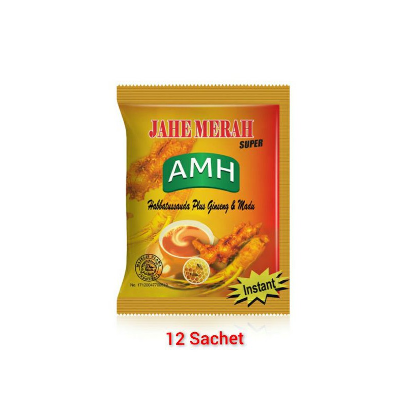 

Jahe Merah AMH 12 Sachet @ 20 gram