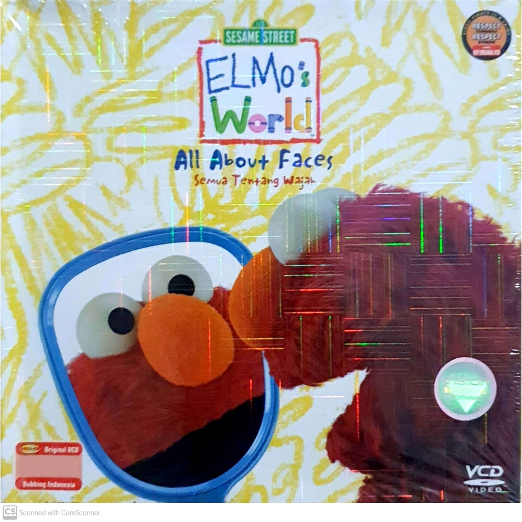 Sesame Street Elmo's World: All About Faces | VCD Original