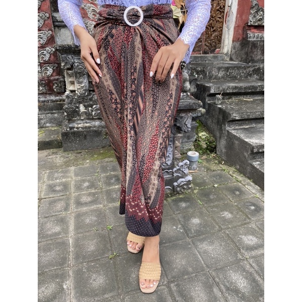 Rok lilit lembaran motif batik