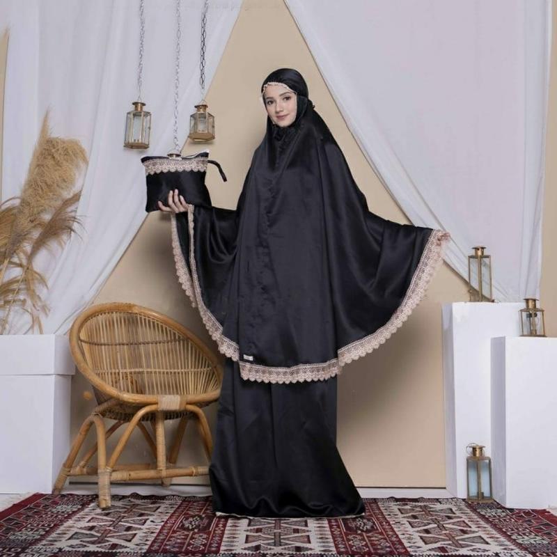 Mukena Dewasa Rayon Premium Super Jumbo | Mukenah Dewasa Terusan Terbaru 2022 Murah | Mukena Printin