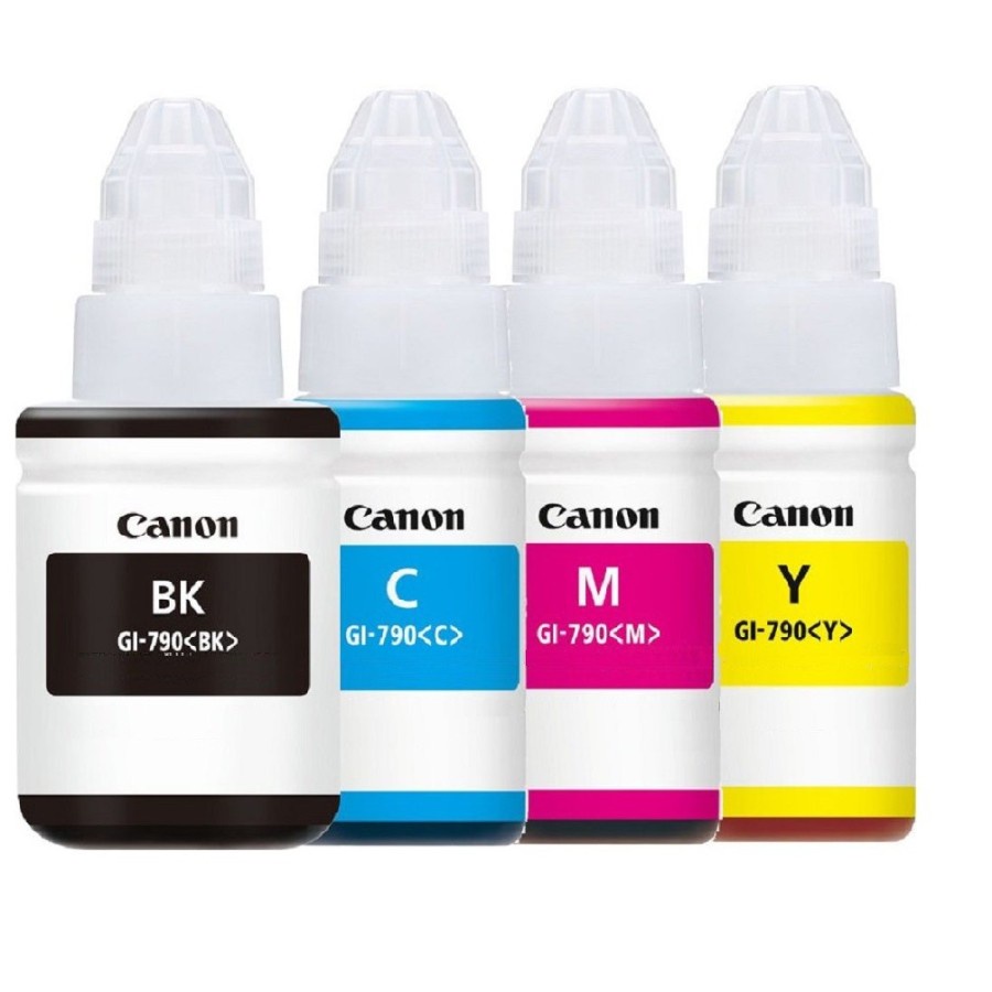 Tinta Canon Pixma GI 790 Loose Pack 1 SET 4 Warna 100% Original GI790