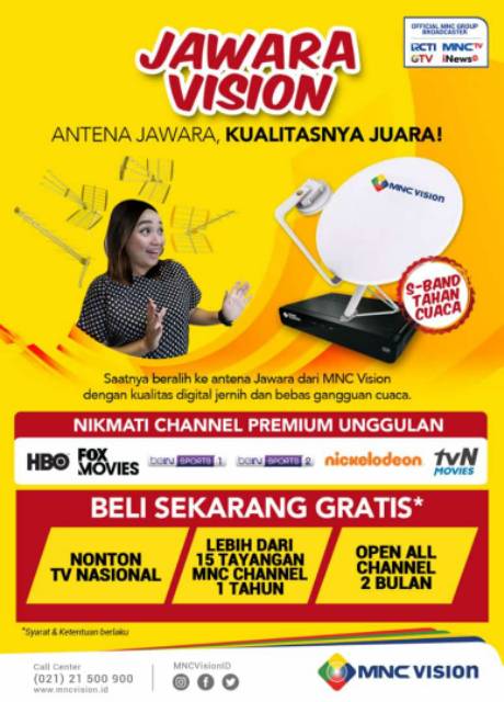 Paket Parabola Mnc Vison Indovision Tanpa Bulanan Decoder Samsung Shopee Indonesia